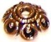 5 Copper 5x11mm 6-Loops Bead Caps